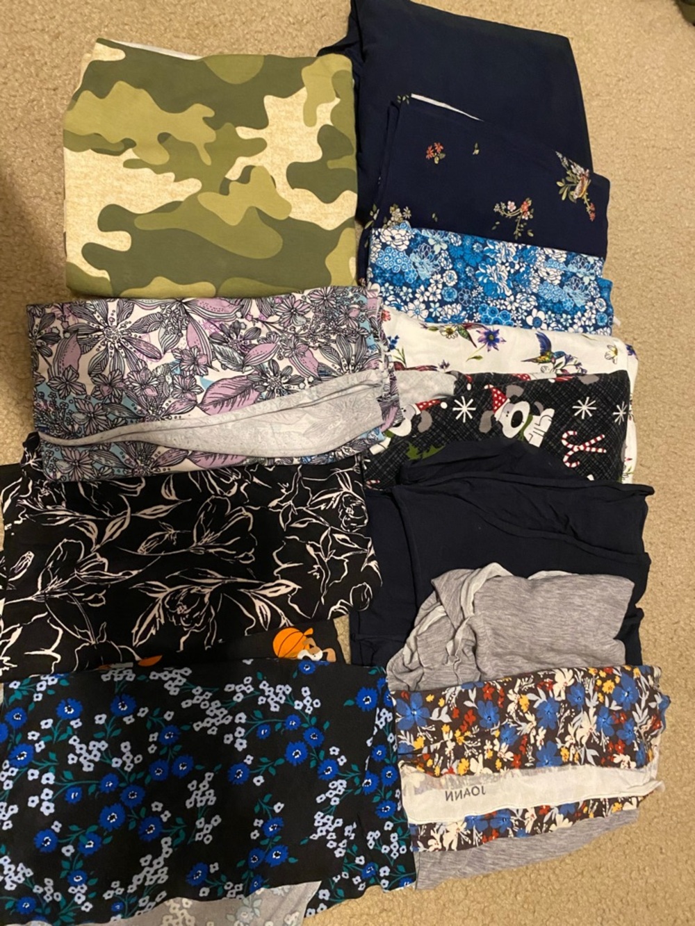 Huge Lot of stretchy fabric